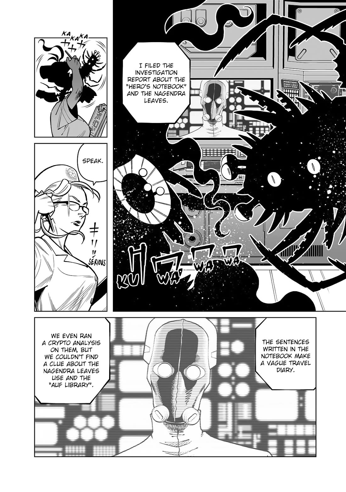 Gunnm Mars Chronicle Chapter 50.2 page 11 - Chapter 50.2: Written Report (Second Part)