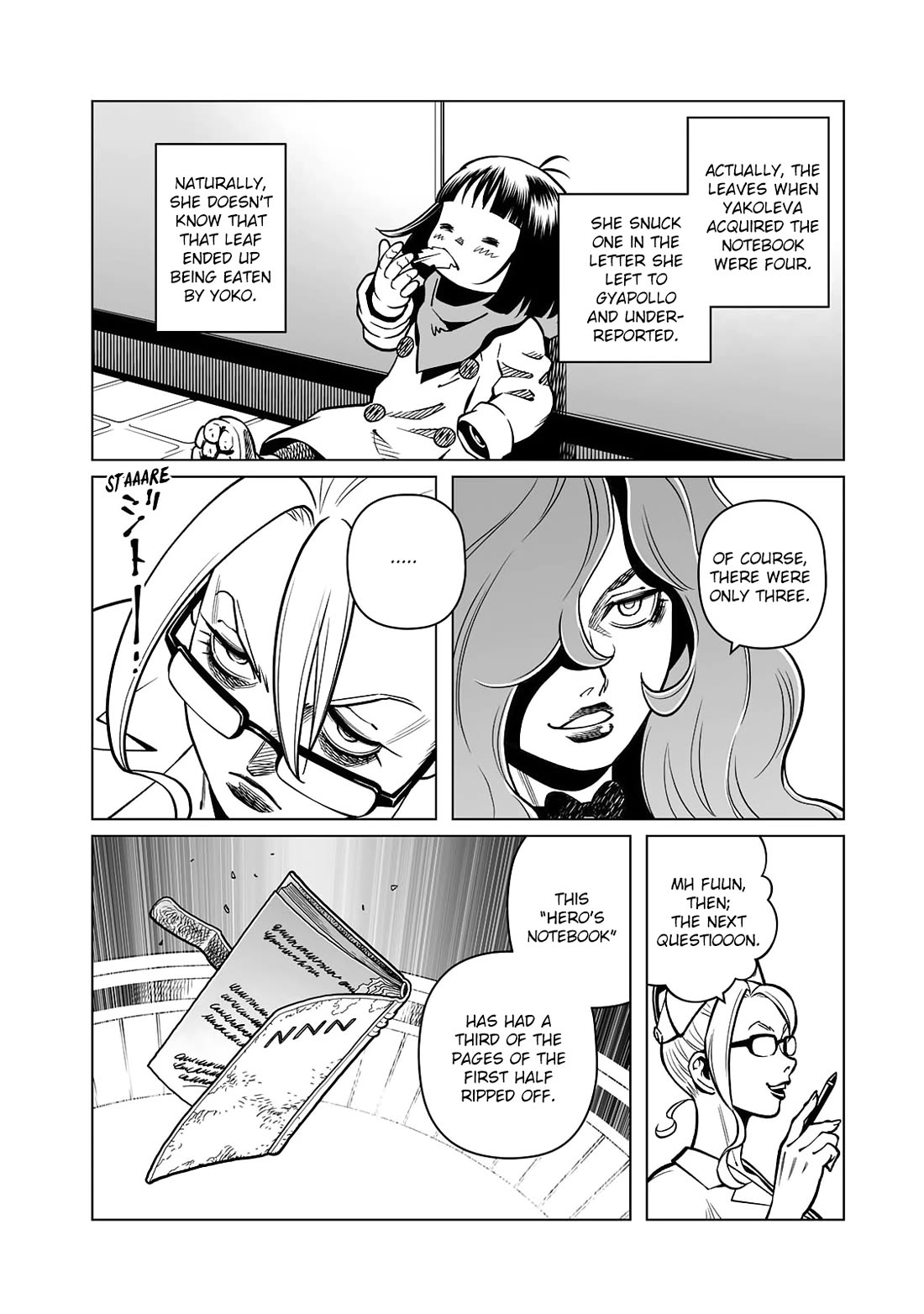 Gunnm Mars Chronicle Chapter 50.2 page 9 - Chapter 50.2: Written Report (Second Part)