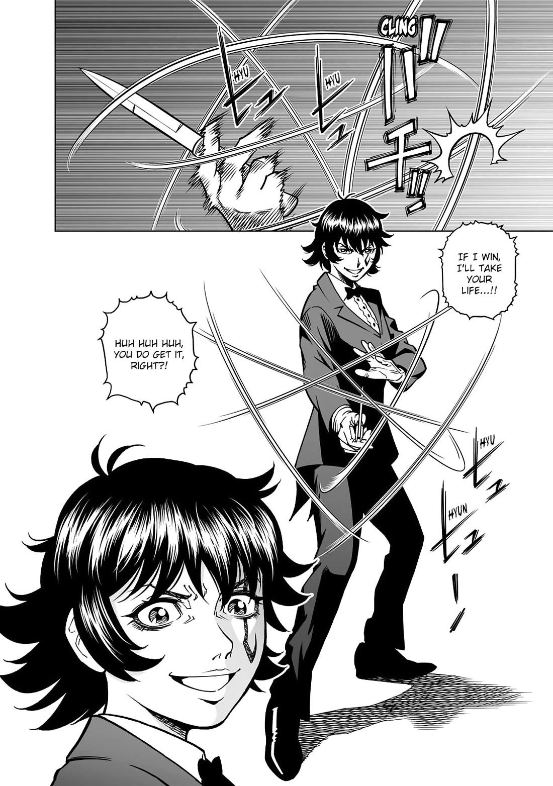 Gunnm Mars Chronicle Chapter 51.1 page 10 - Chapter 51.1: Duel at the Valley of Despair (First Part)