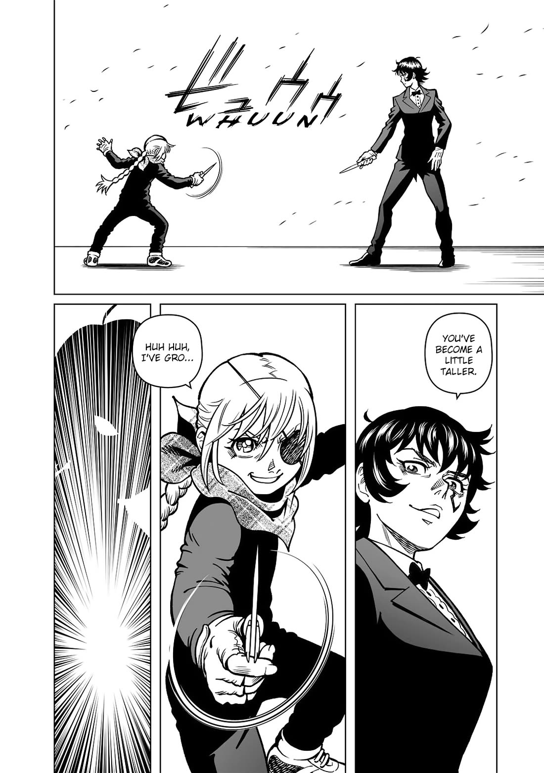 Gunnm Mars Chronicle Chapter 51.1 page 12 - Chapter 51.1: Duel at the Valley of Despair (First Part)