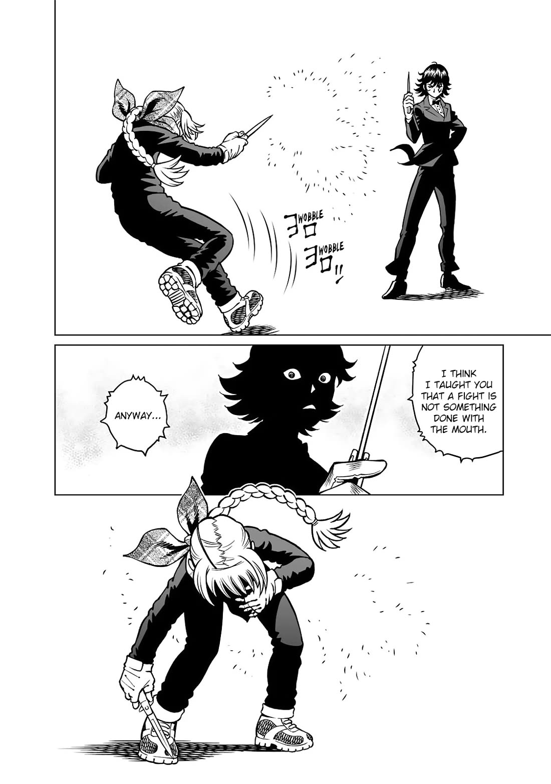 Gunnm Mars Chronicle Chapter 51.1 page 14 - Chapter 51.1: Duel at the Valley of Despair (First Part)