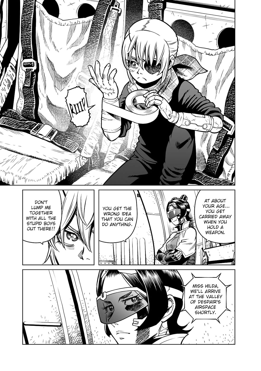 Gunnm Mars Chronicle Chapter 51.1 page 2 - Chapter 51.1: Duel at the Valley of Despair (First Part)