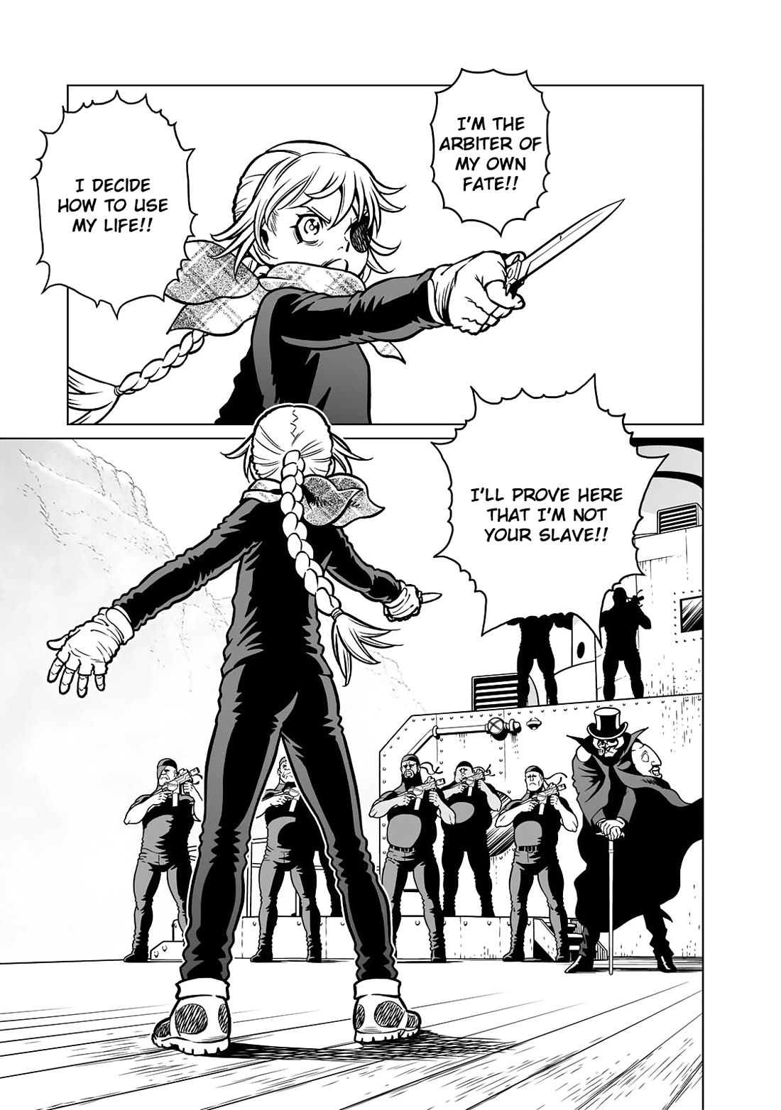 Gunnm Mars Chronicle Chapter 51.1 page 7 - Chapter 51.1: Duel at the Valley of Despair (First Part)