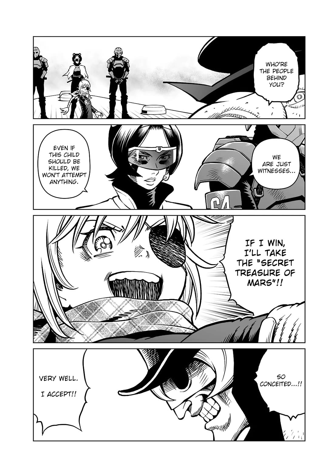 Gunnm Mars Chronicle Chapter 51.1 page 8 - Chapter 51.1: Duel at the Valley of Despair (First Part)