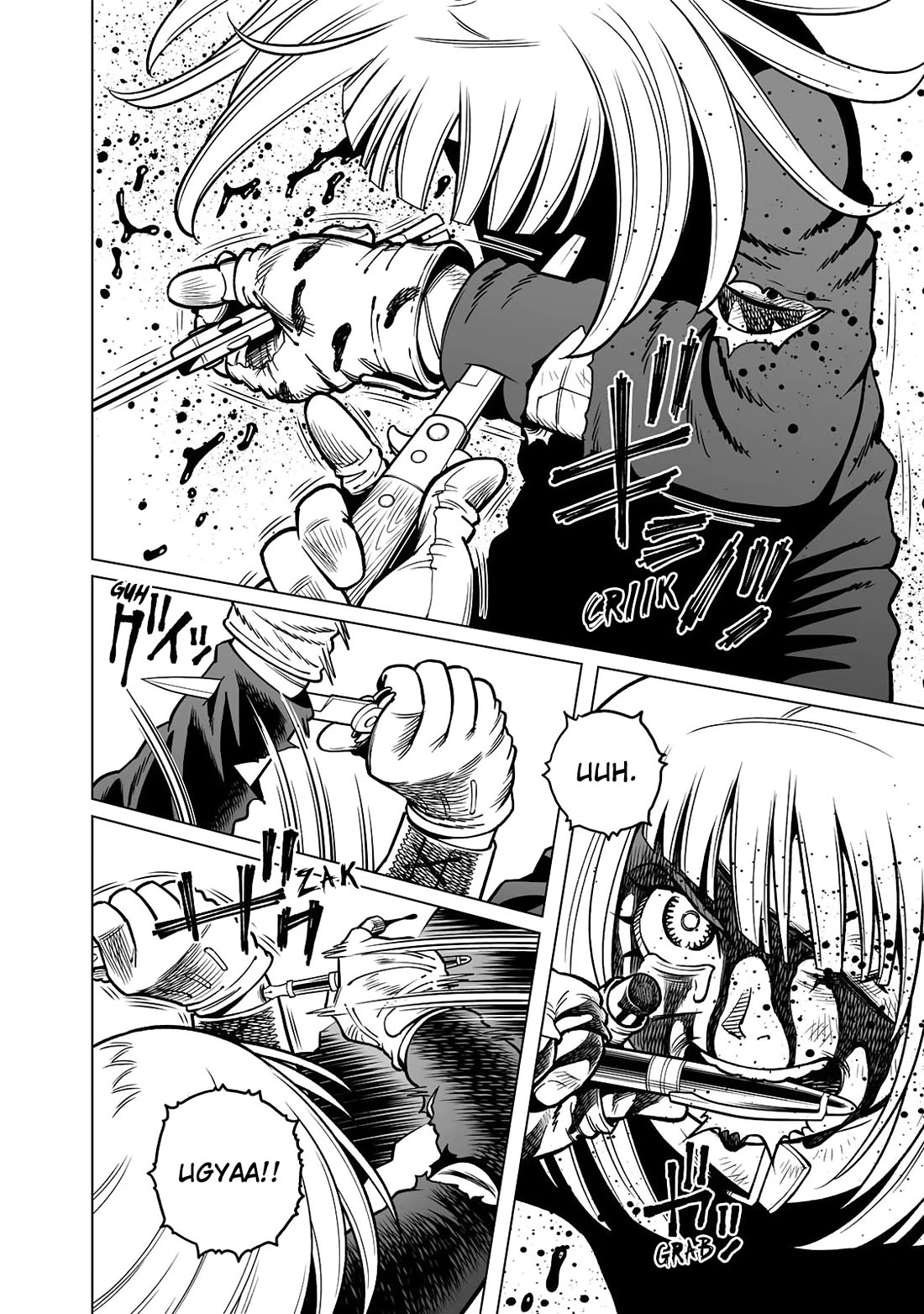 Gunnm Mars Chronicle Chapter 51.2 page 10 - Chapter 51.2: Duel at the Valley of Despair (Second Part)