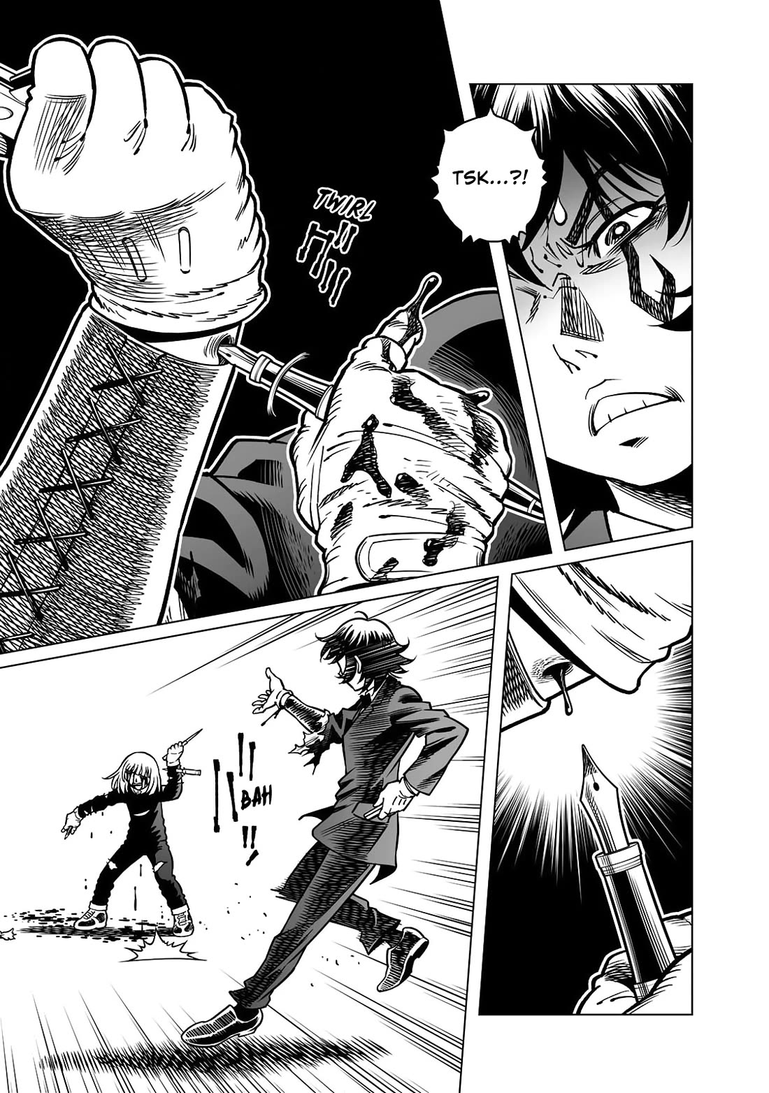 Gunnm Mars Chronicle Chapter 51.2 page 11 - Chapter 51.2: Duel at the Valley of Despair (Second Part)