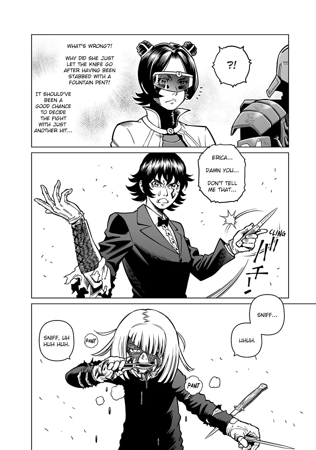 Gunnm Mars Chronicle Chapter 51.2 page 12 - Chapter 51.2: Duel at the Valley of Despair (Second Part)