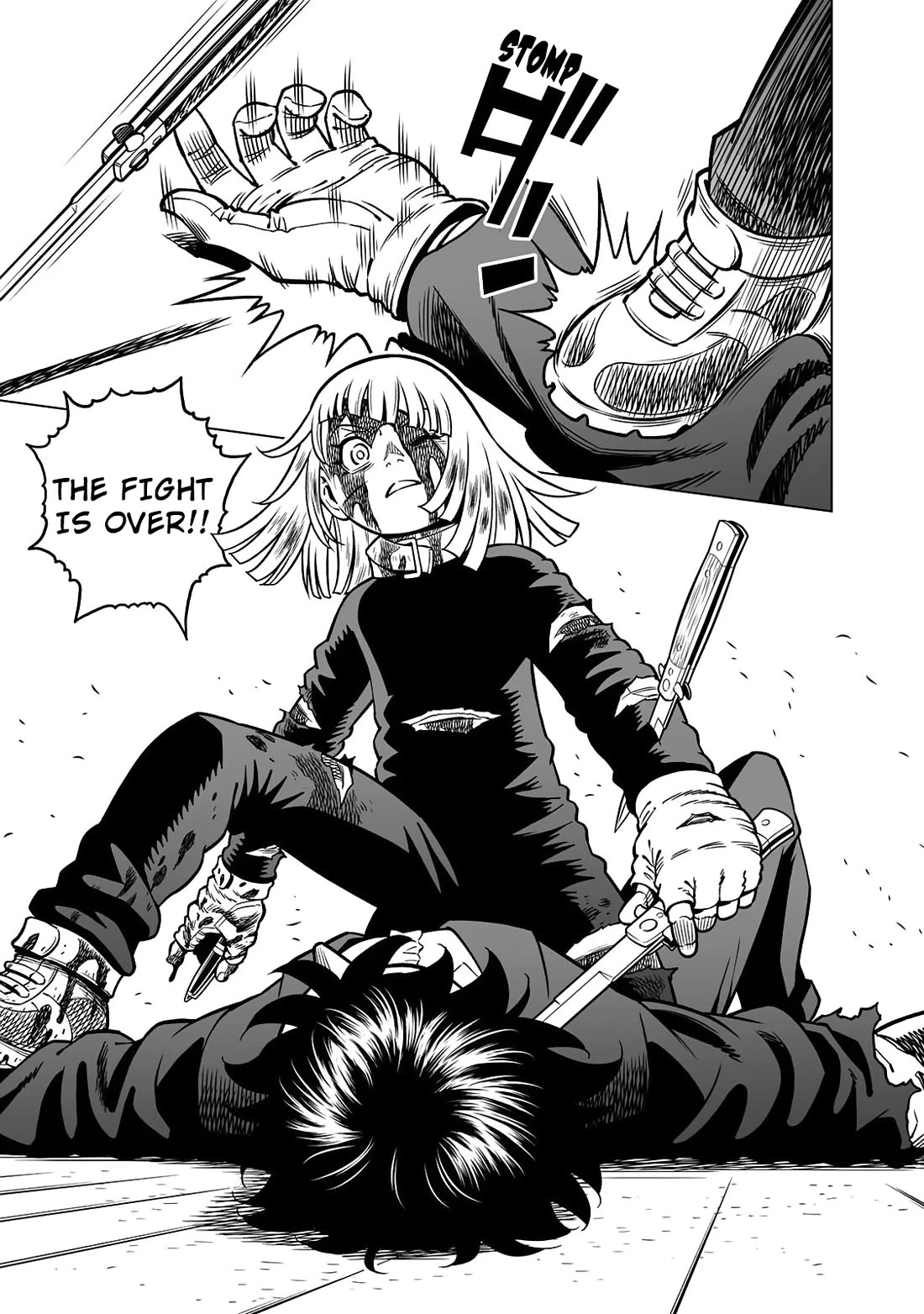Gunnm Mars Chronicle Chapter 51.2 page 15 - Chapter 51.2: Duel at the Valley of Despair (Second Part)