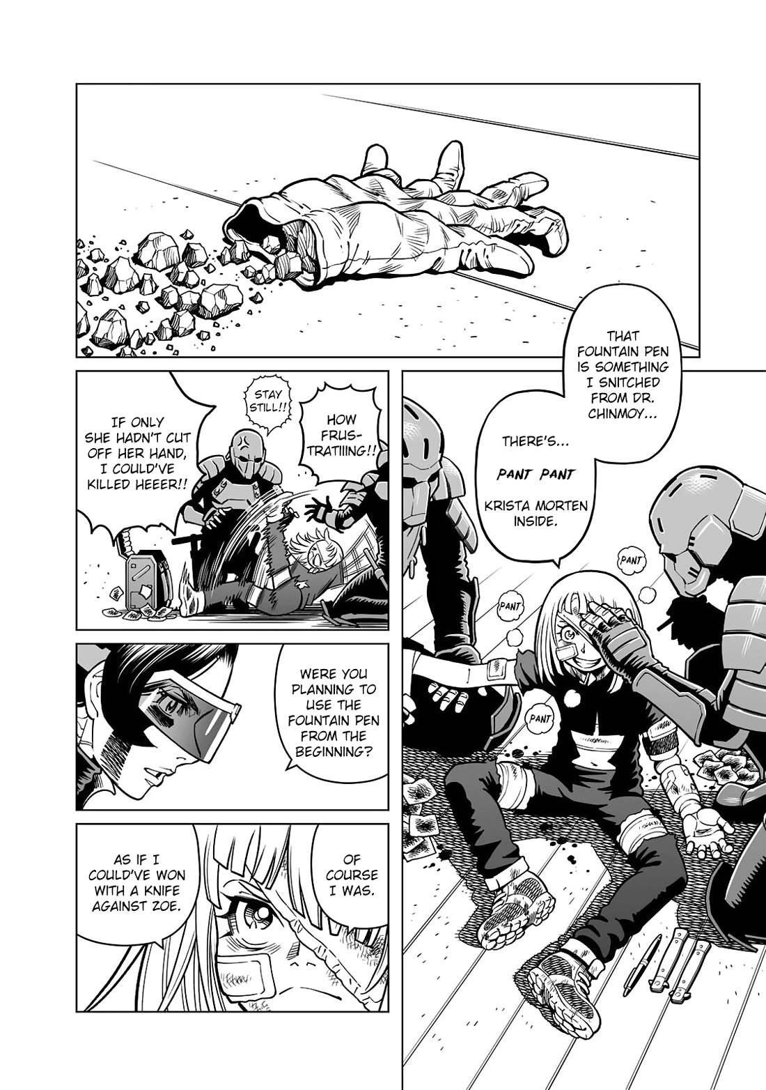 Gunnm Mars Chronicle Chapter 51.2 page 16 - Chapter 51.2: Duel at the Valley of Despair (Second Part)
