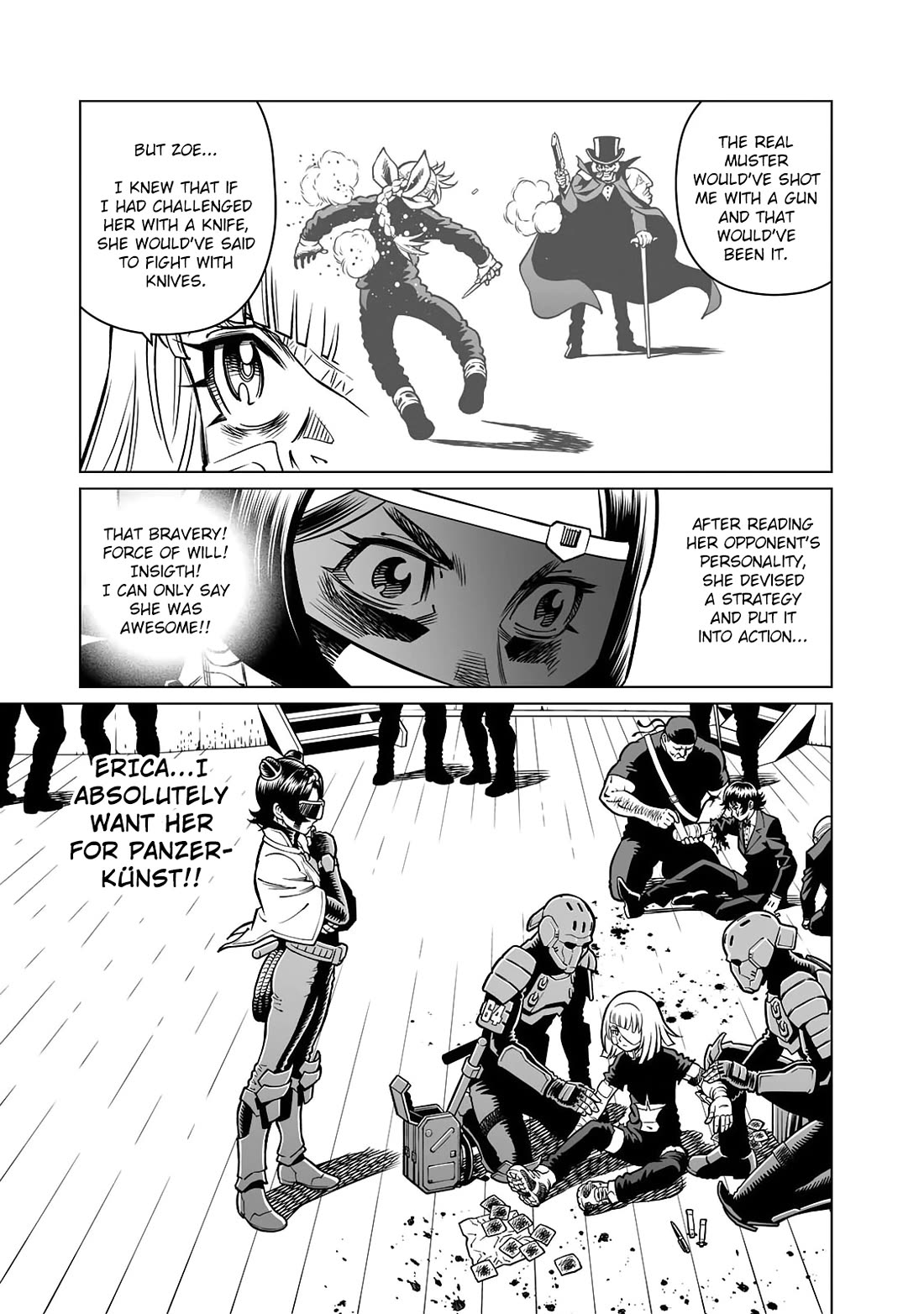 Gunnm Mars Chronicle Chapter 51.2 page 17 - Chapter 51.2: Duel at the Valley of Despair (Second Part)