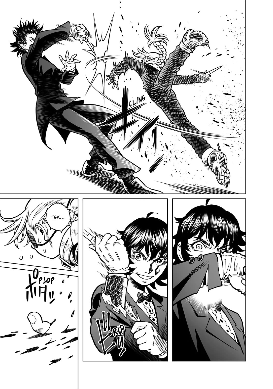 Gunnm Mars Chronicle Chapter 51.2 page 5 - Chapter 51.2: Duel at the Valley of Despair (Second Part)