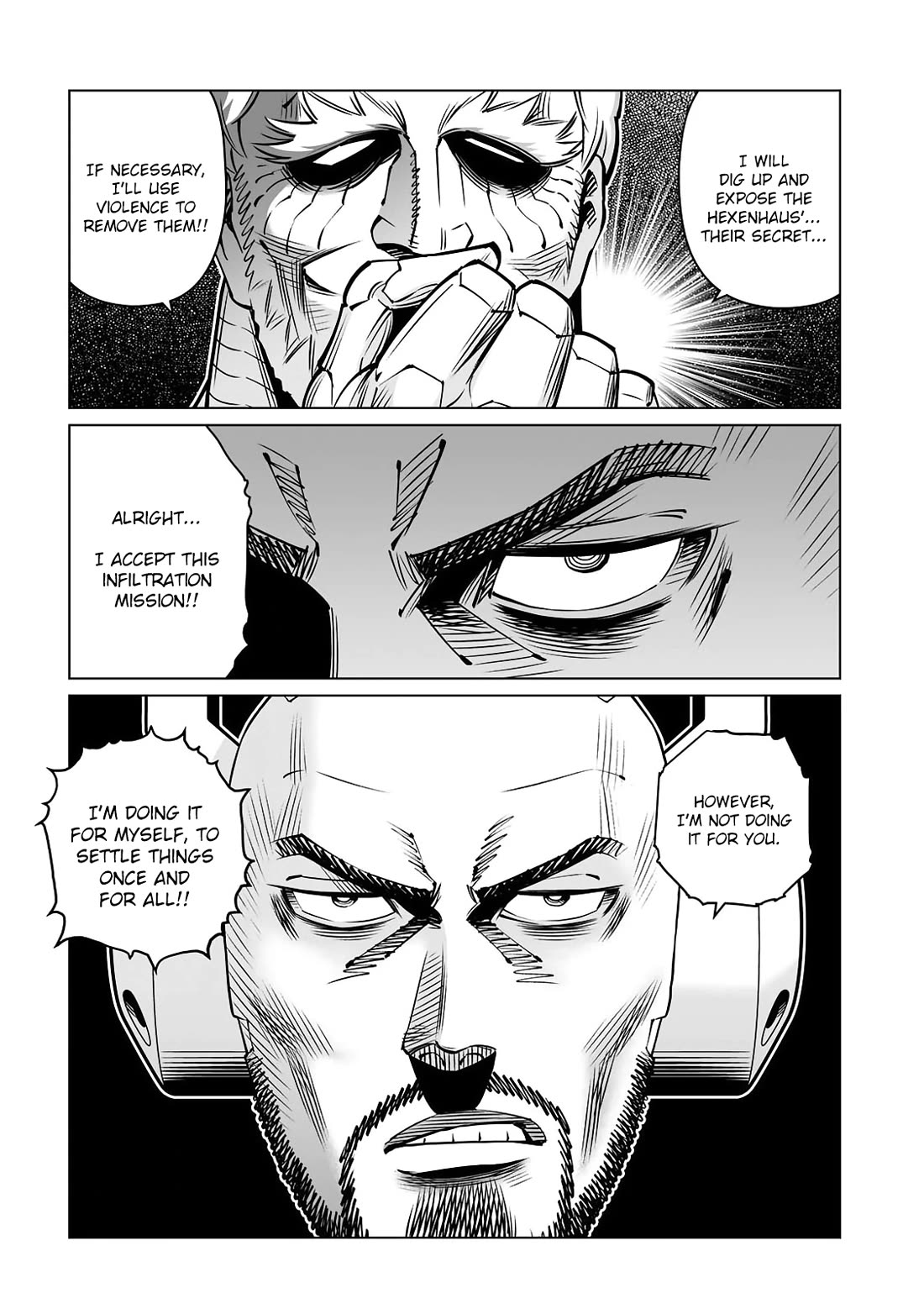 Gunnm Mars Chronicle Chapter 53.1 page 12 - Chapter 53.1: Vasilii Truski (First Part)