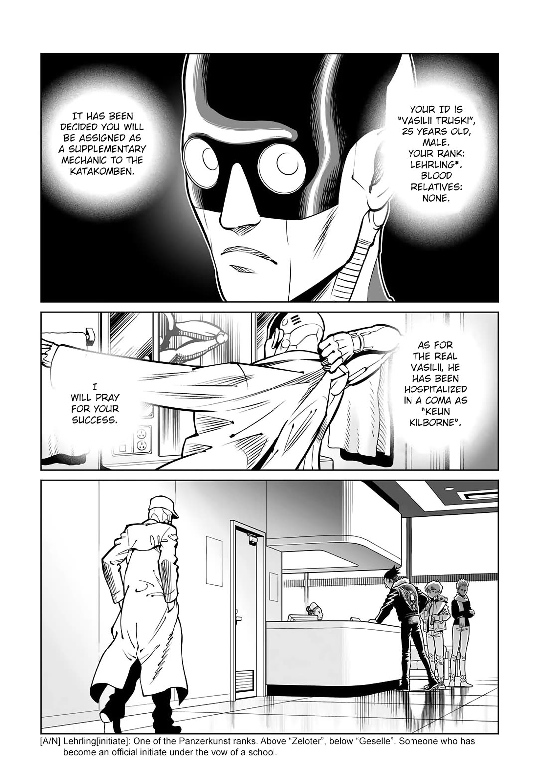 Gunnm Mars Chronicle Chapter 53.1 page 14 - Chapter 53.1: Vasilii Truski (First Part)