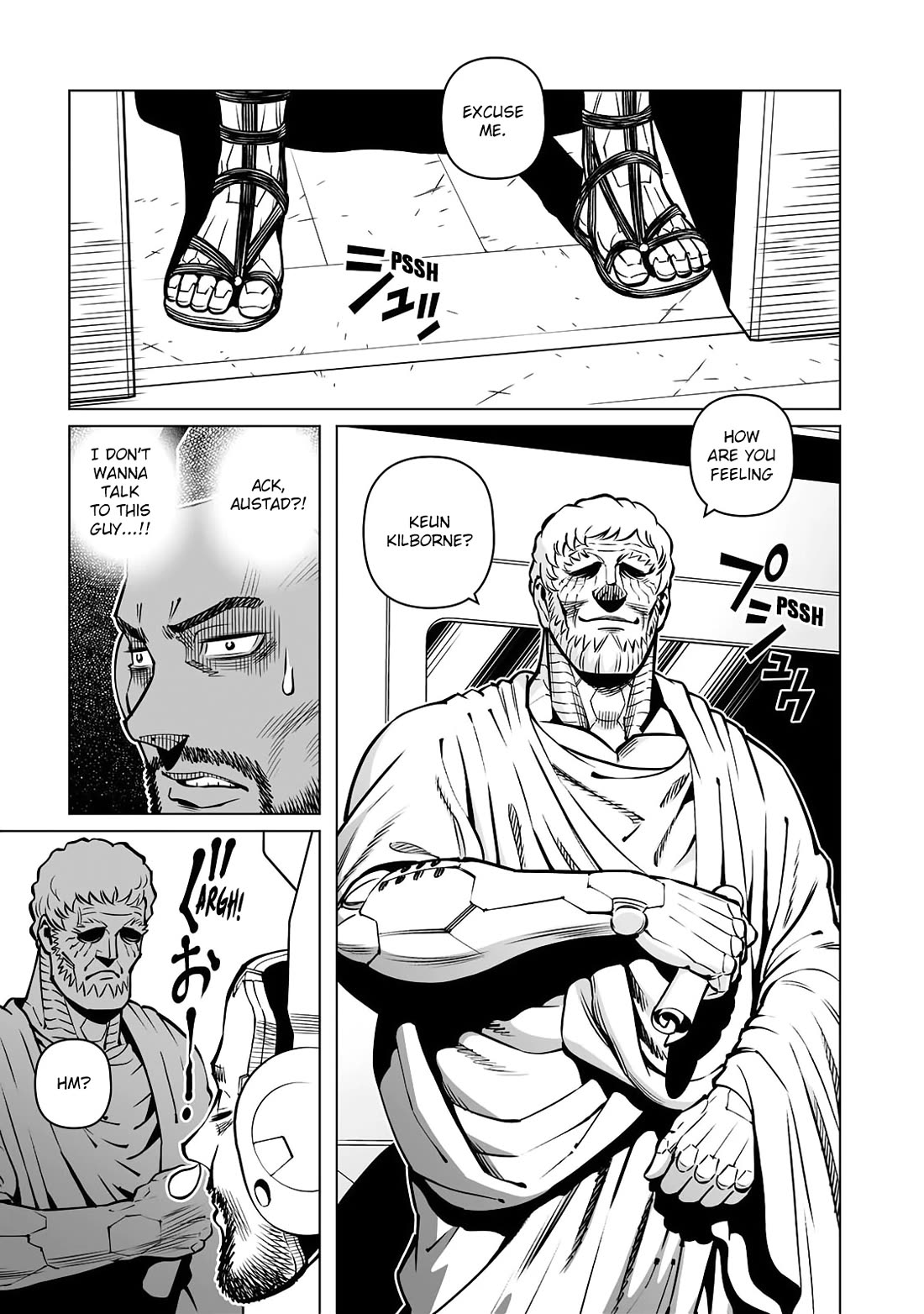 Gunnm Mars Chronicle Chapter 53.1 page 4 - Chapter 53.1: Vasilii Truski (First Part)