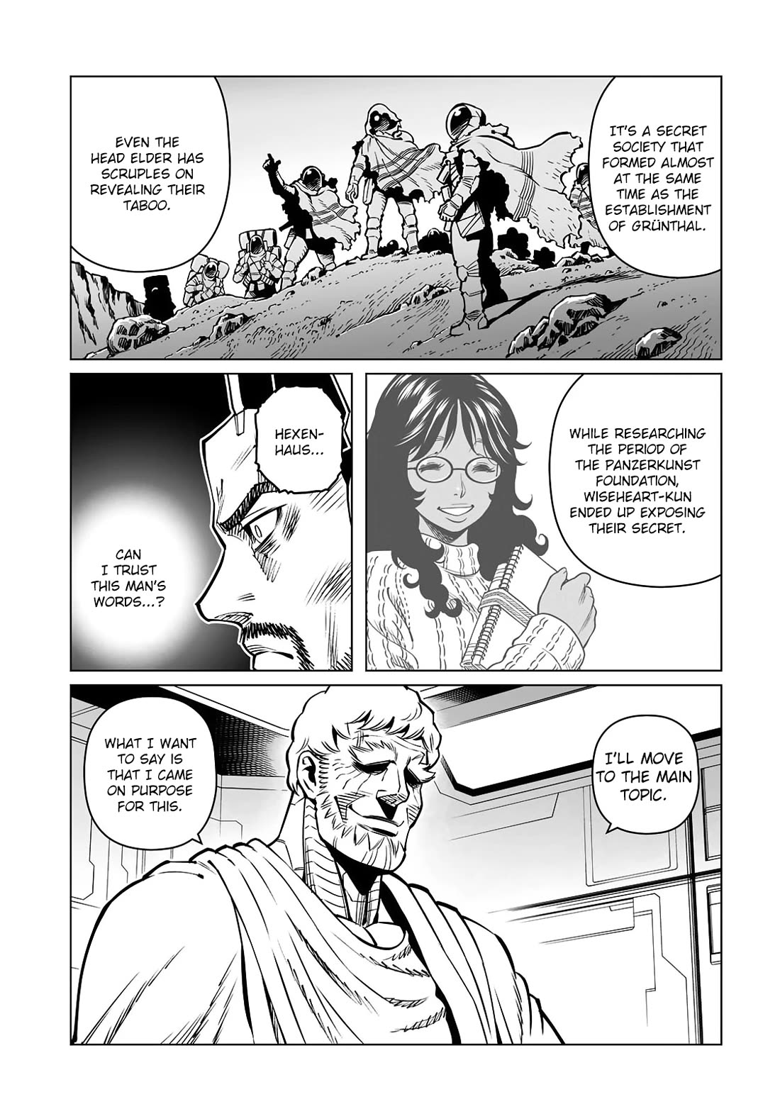 Gunnm Mars Chronicle Chapter 53.1 page 9 - Chapter 53.1: Vasilii Truski (First Part)