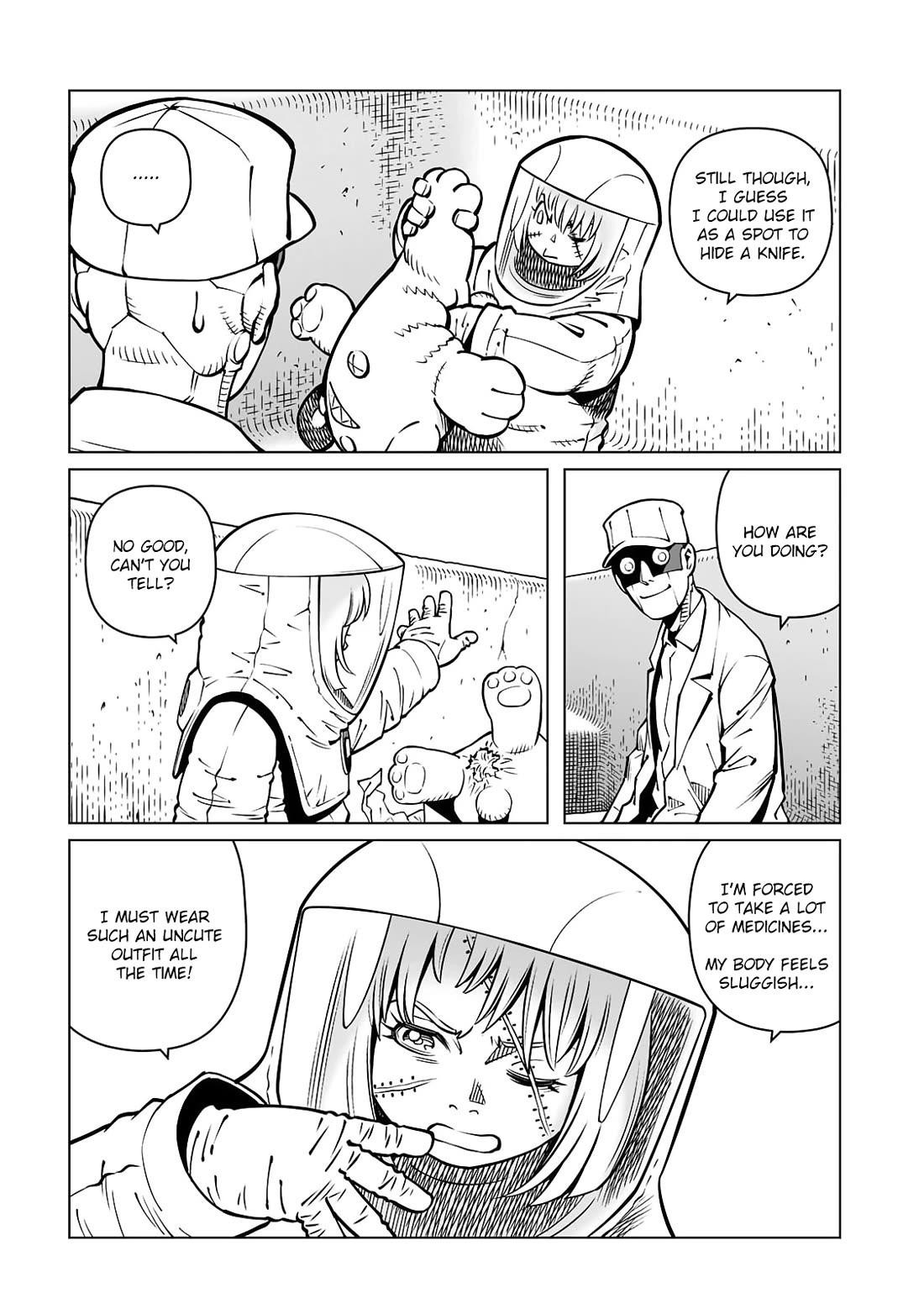 Gunnm Mars Chronicle Chapter 53.2 page 10 - Chapter 53.2: Vasilii Truski (Second Part)