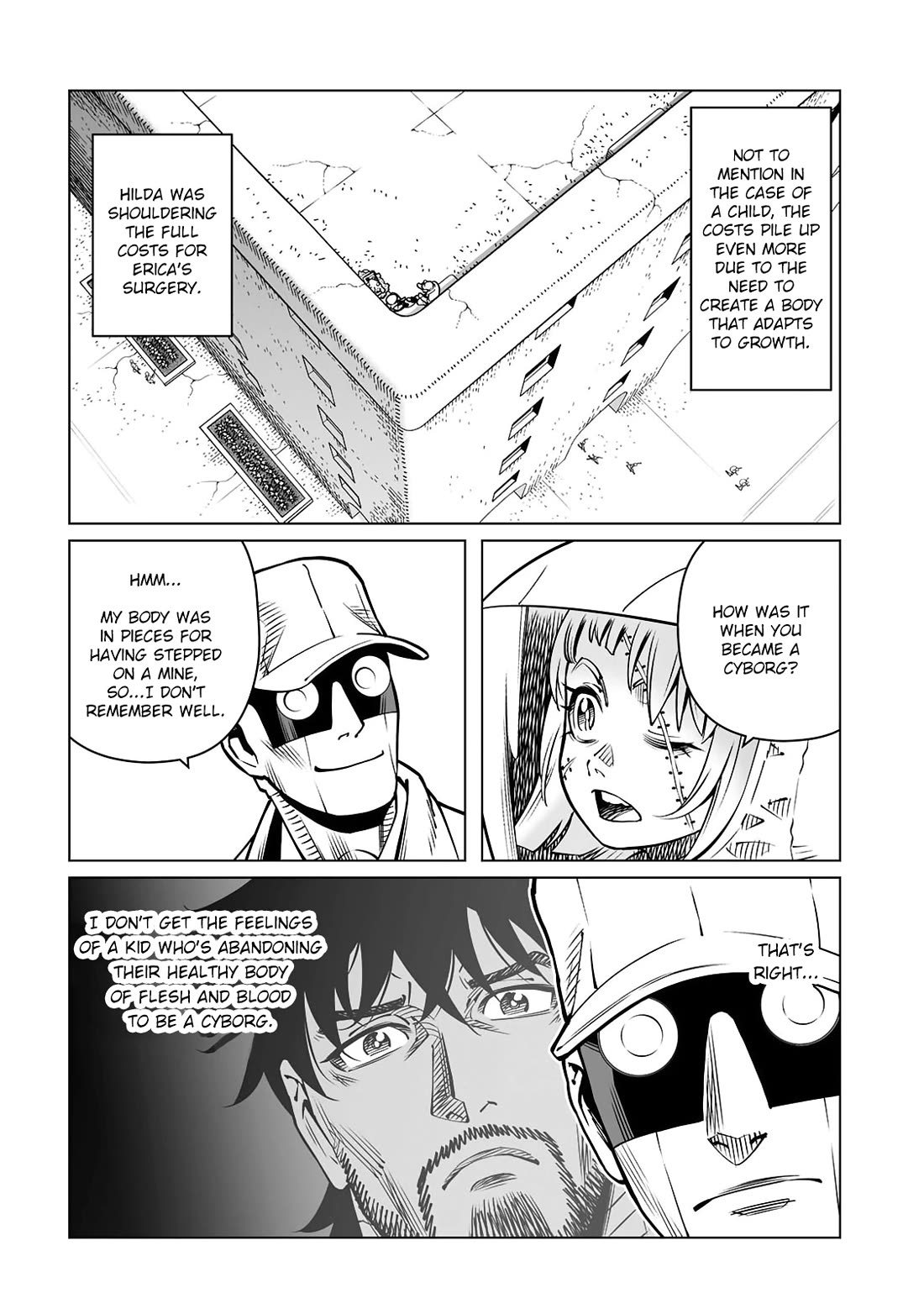 Gunnm Mars Chronicle Chapter 53.2 page 12 - Chapter 53.2: Vasilii Truski (Second Part)