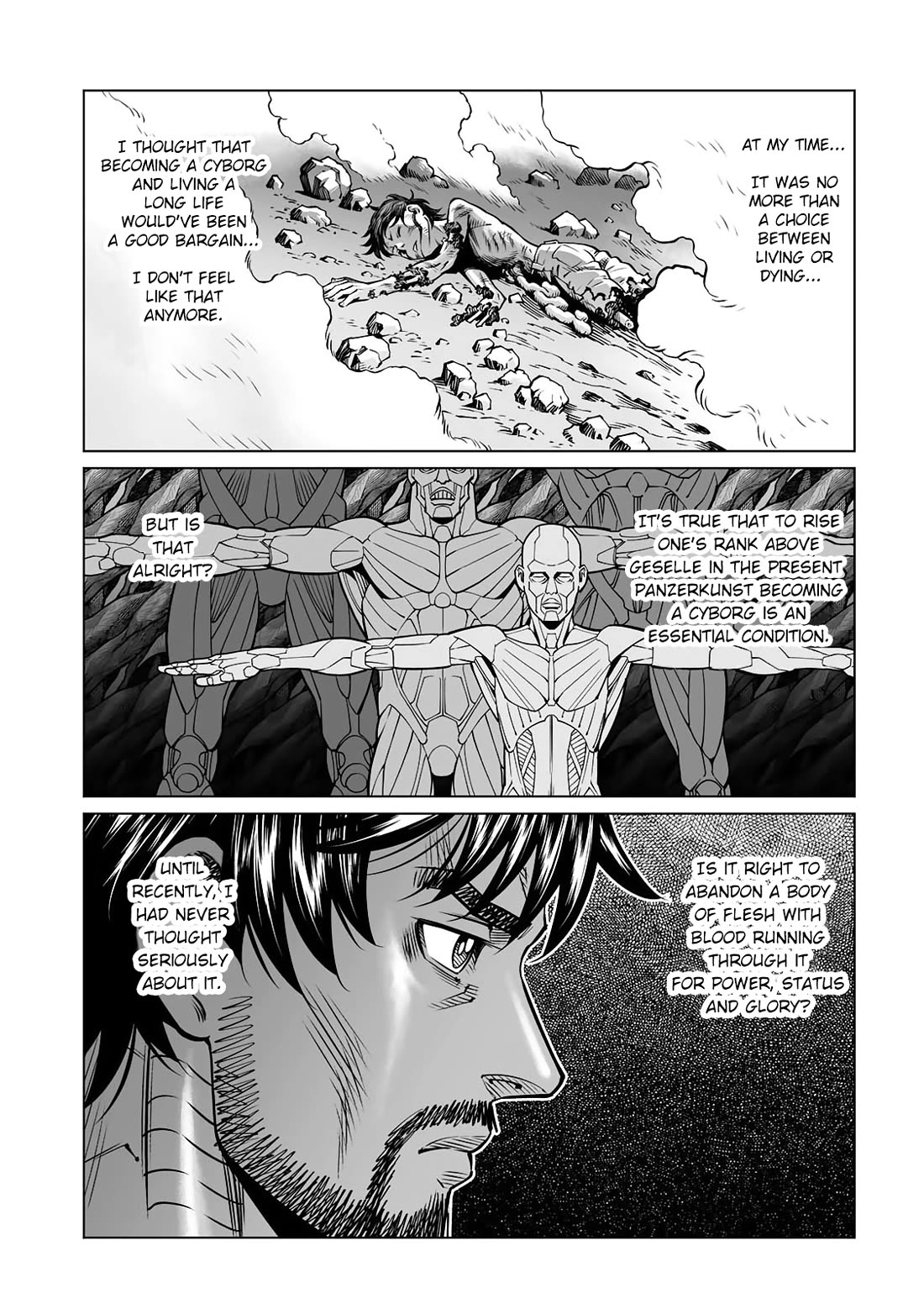 Gunnm Mars Chronicle Chapter 53.2 page 13 - Chapter 53.2: Vasilii Truski (Second Part)