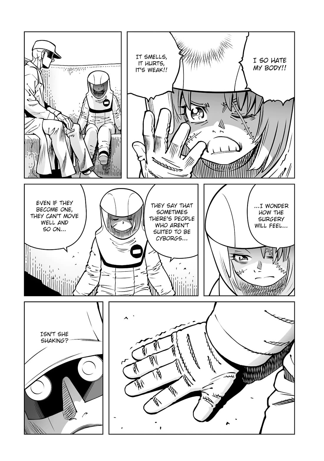 Gunnm Mars Chronicle Chapter 53.2 page 14 - Chapter 53.2: Vasilii Truski (Second Part)