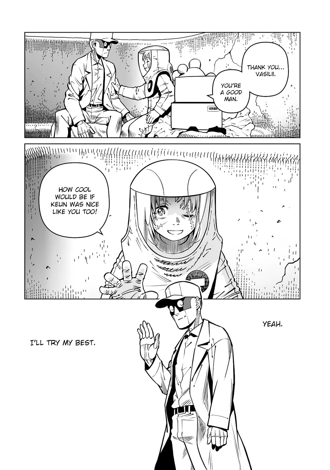 Gunnm Mars Chronicle Chapter 53.2 page 16 - Chapter 53.2: Vasilii Truski (Second Part)
