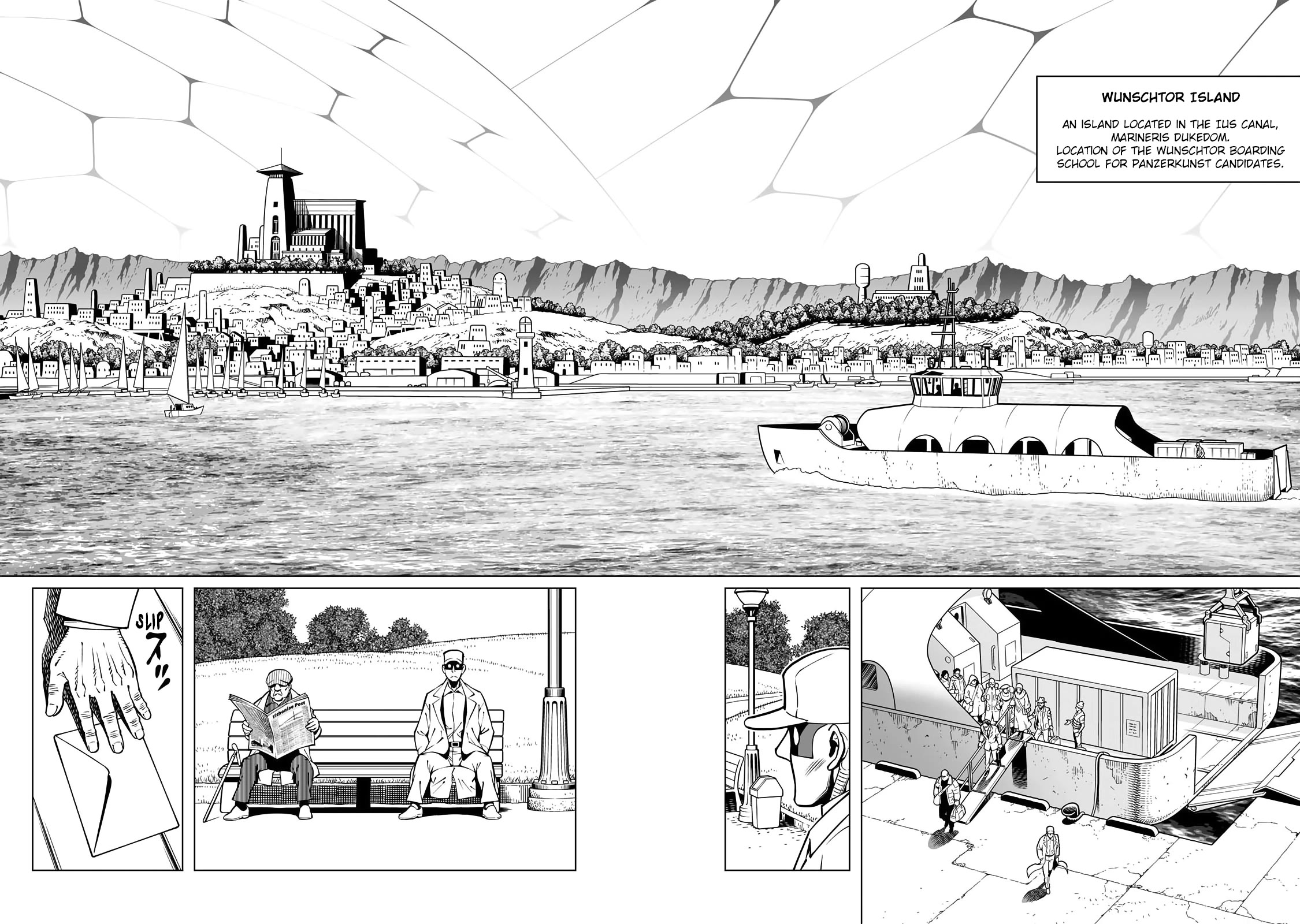 Gunnm Mars Chronicle Chapter 53.2 page 4 - Chapter 53.2: Vasilii Truski (Second Part)