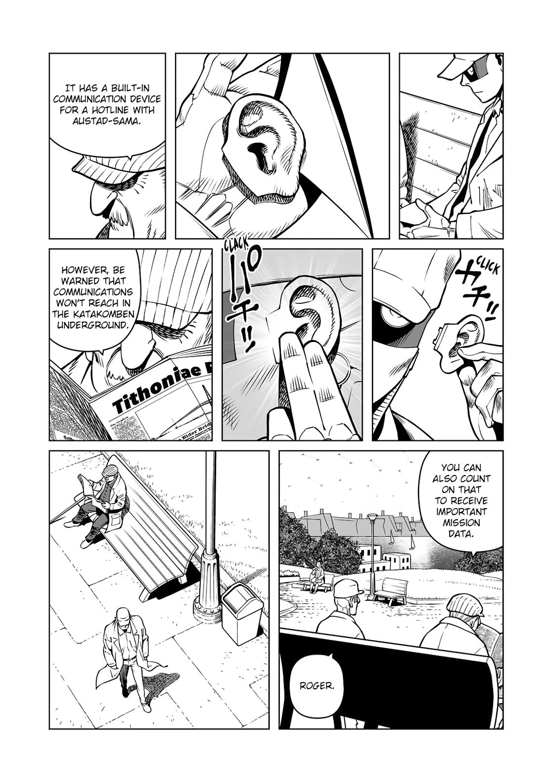 Gunnm Mars Chronicle Chapter 53.2 page 5 - Chapter 53.2: Vasilii Truski (Second Part)