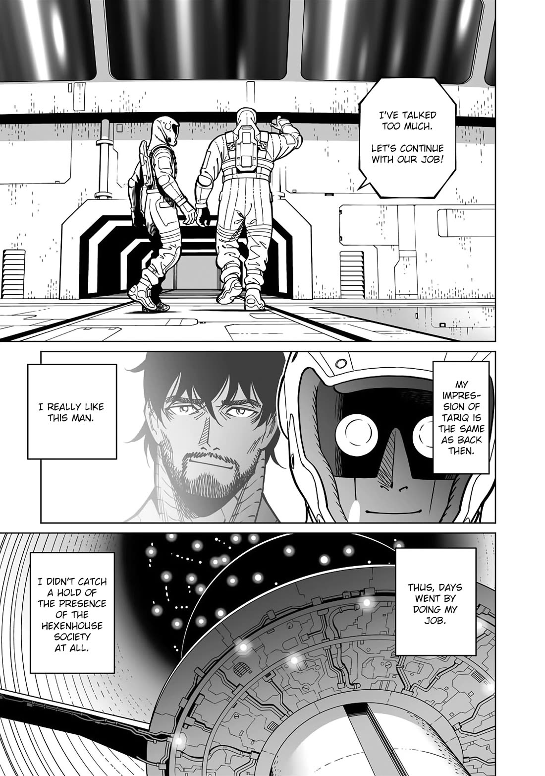 Gunnm Mars Chronicle Chapter 54.1 page 11 - Chapter 54.1: The Katakomben (First Part)