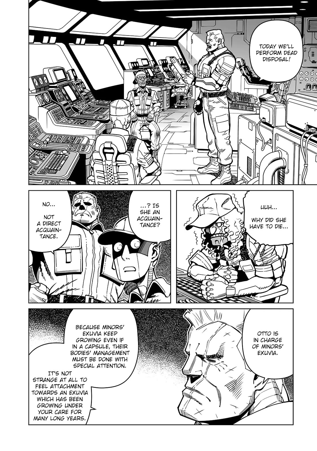 Gunnm Mars Chronicle Chapter 54.1 page 12 - Chapter 54.1: The Katakomben (First Part)
