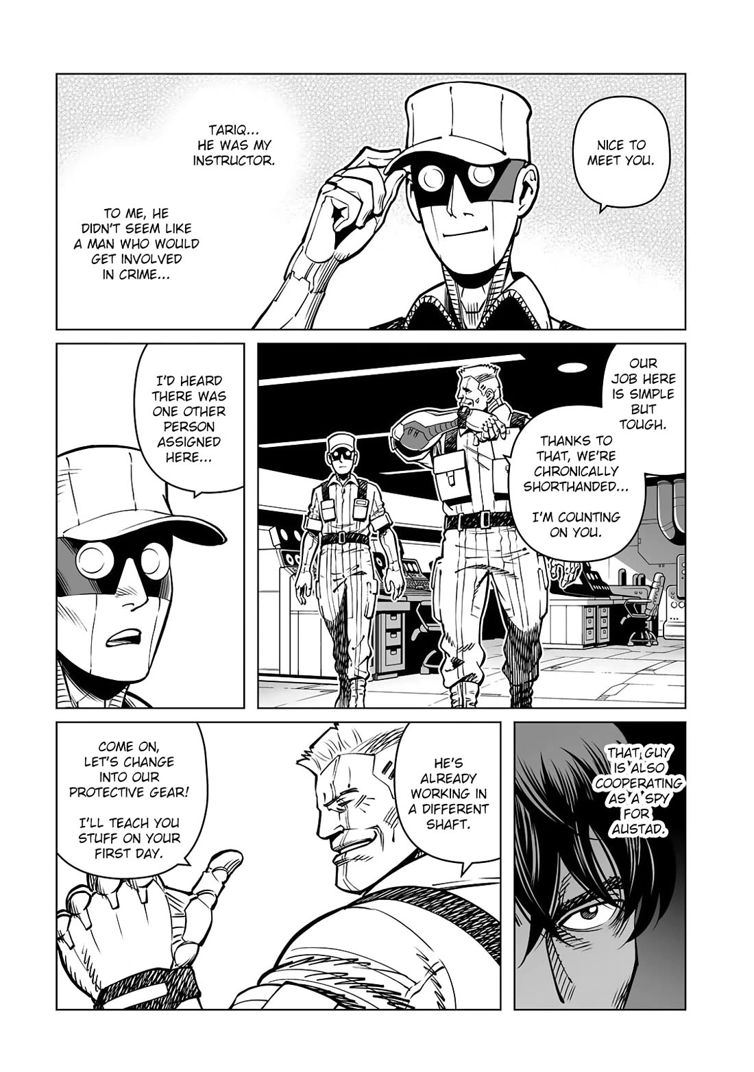 Gunnm Mars Chronicle Chapter 54.1 page 4 - Chapter 54.1: The Katakomben (First Part)