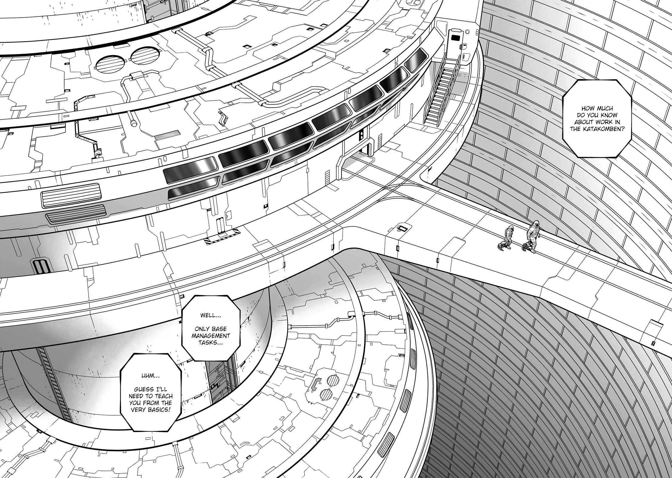 Gunnm Mars Chronicle Chapter 54.1 page 5 - Chapter 54.1: The Katakomben (First Part)