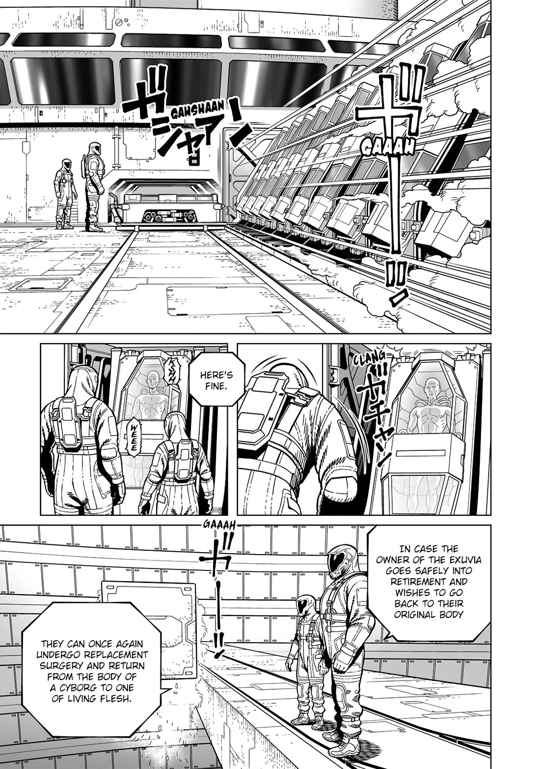 Gunnm Mars Chronicle Chapter 54.1 page 9 - Chapter 54.1: The Katakomben (First Part)