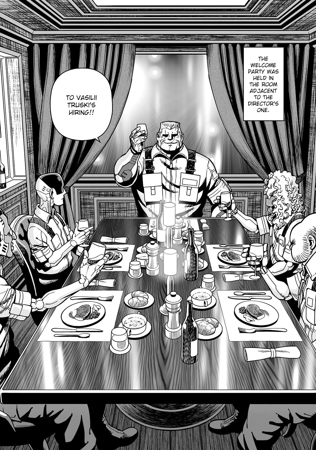 Gunnm Mars Chronicle Chapter 54.2 page 10 - Chapter 54.2: The Katakomben (Second Part)