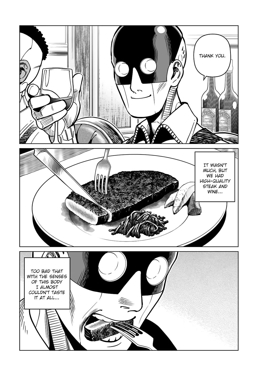Gunnm Mars Chronicle Chapter 54.2 page 11 - Chapter 54.2: The Katakomben (Second Part)