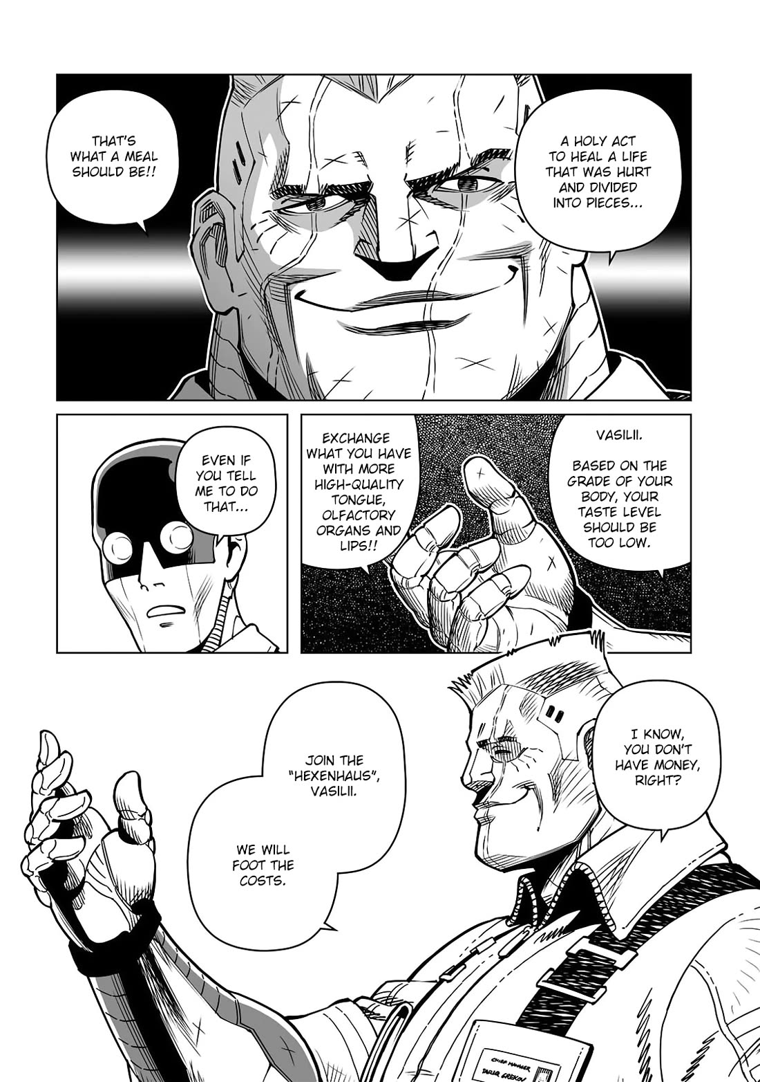 Gunnm Mars Chronicle Chapter 54.2 page 13 - Chapter 54.2: The Katakomben (Second Part)