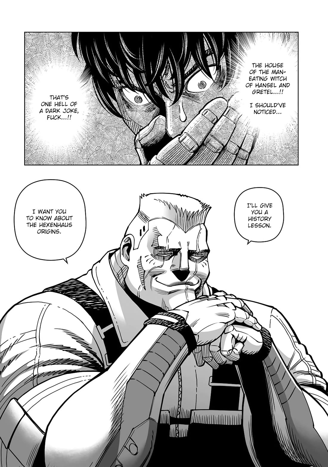 Gunnm Mars Chronicle Chapter 54.2 page 17 - Chapter 54.2: The Katakomben (Second Part)