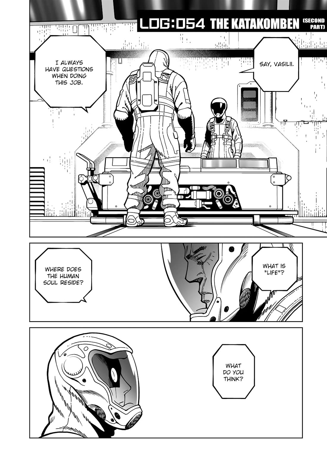 Gunnm Mars Chronicle Chapter 54.2 page 2 - Chapter 54.2: The Katakomben (Second Part)