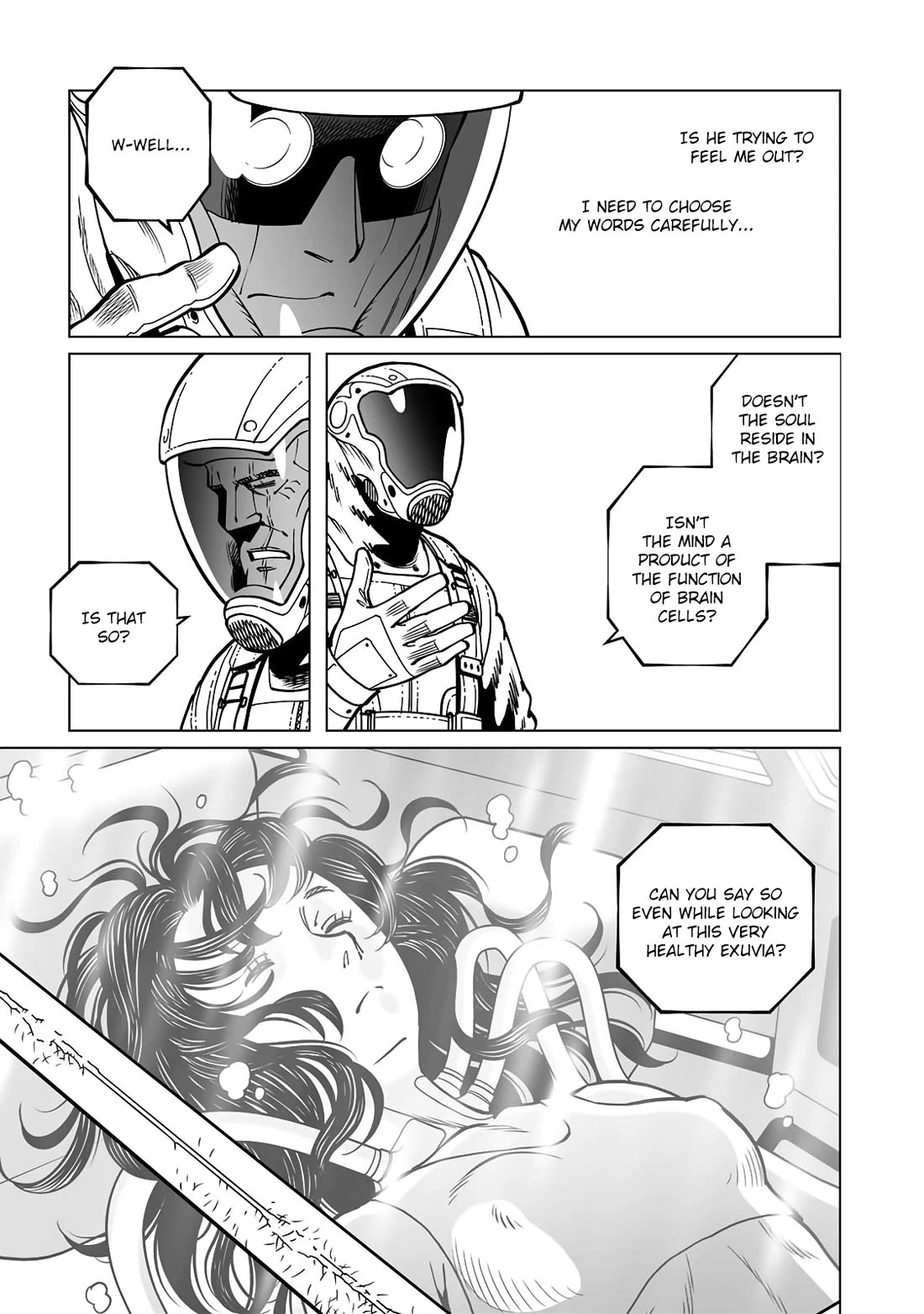 Gunnm Mars Chronicle Chapter 54.2 page 3 - Chapter 54.2: The Katakomben (Second Part)