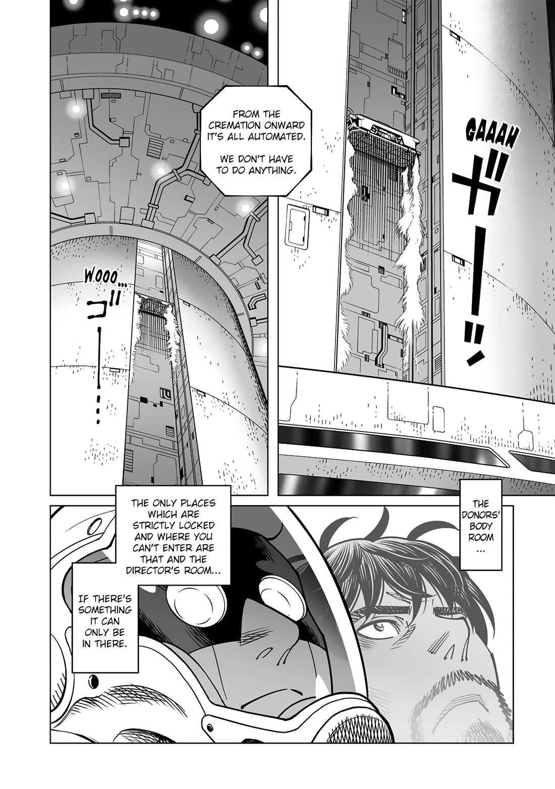 Gunnm Mars Chronicle Chapter 54.2 page 6 - Chapter 54.2: The Katakomben (Second Part)