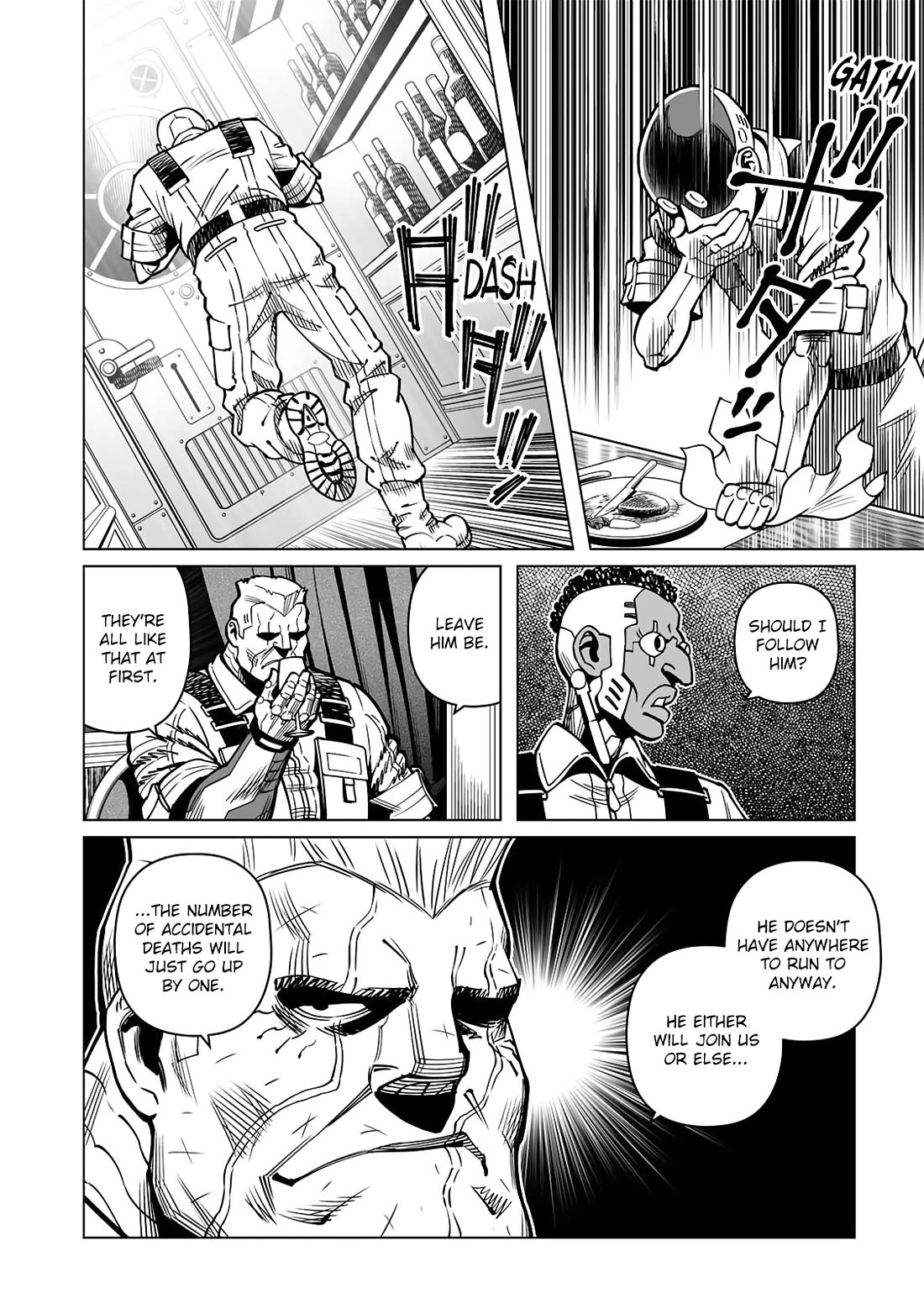 Gunnm Mars Chronicle Chapter 55.1 page 10 - Chapter 55.1: The Hexenhaus (First Part)