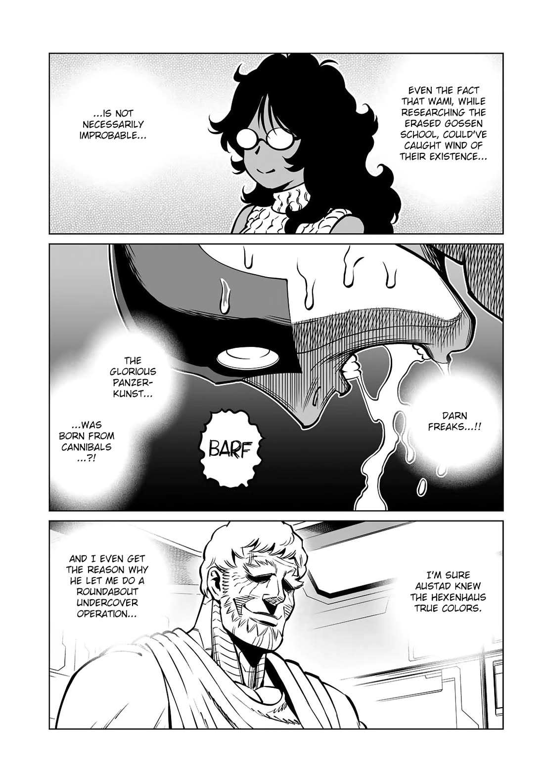 Gunnm Mars Chronicle Chapter 55.1 page 12 - Chapter 55.1: The Hexenhaus (First Part)