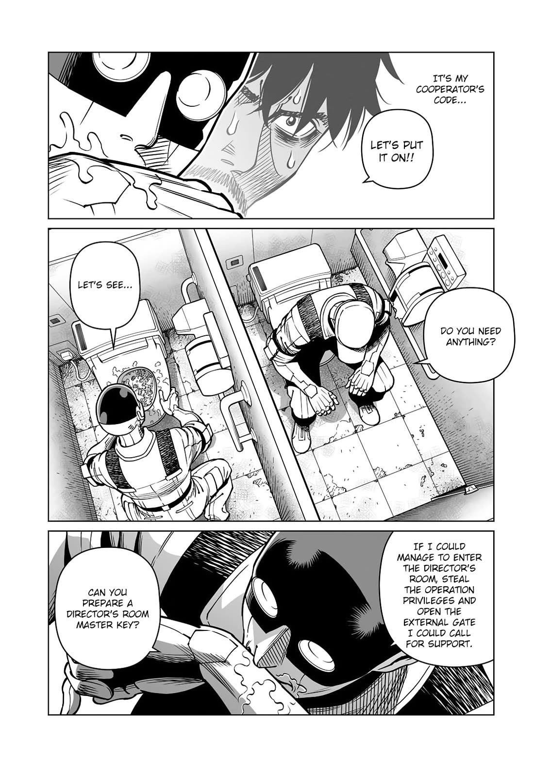 Gunnm Mars Chronicle Chapter 55.1 page 14 - Chapter 55.1: The Hexenhaus (First Part)