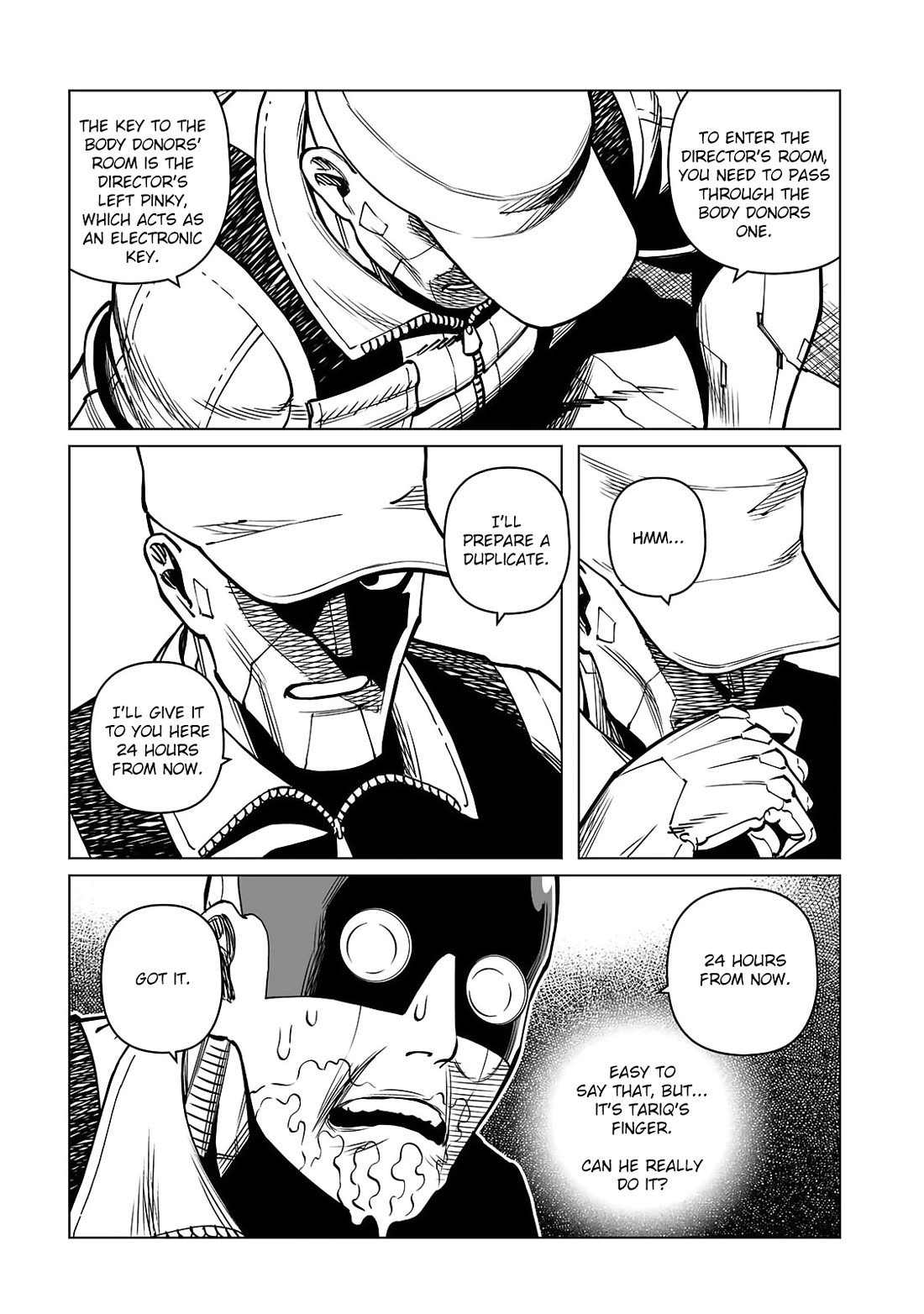 Gunnm Mars Chronicle Chapter 55.1 page 15 - Chapter 55.1: The Hexenhaus (First Part)
