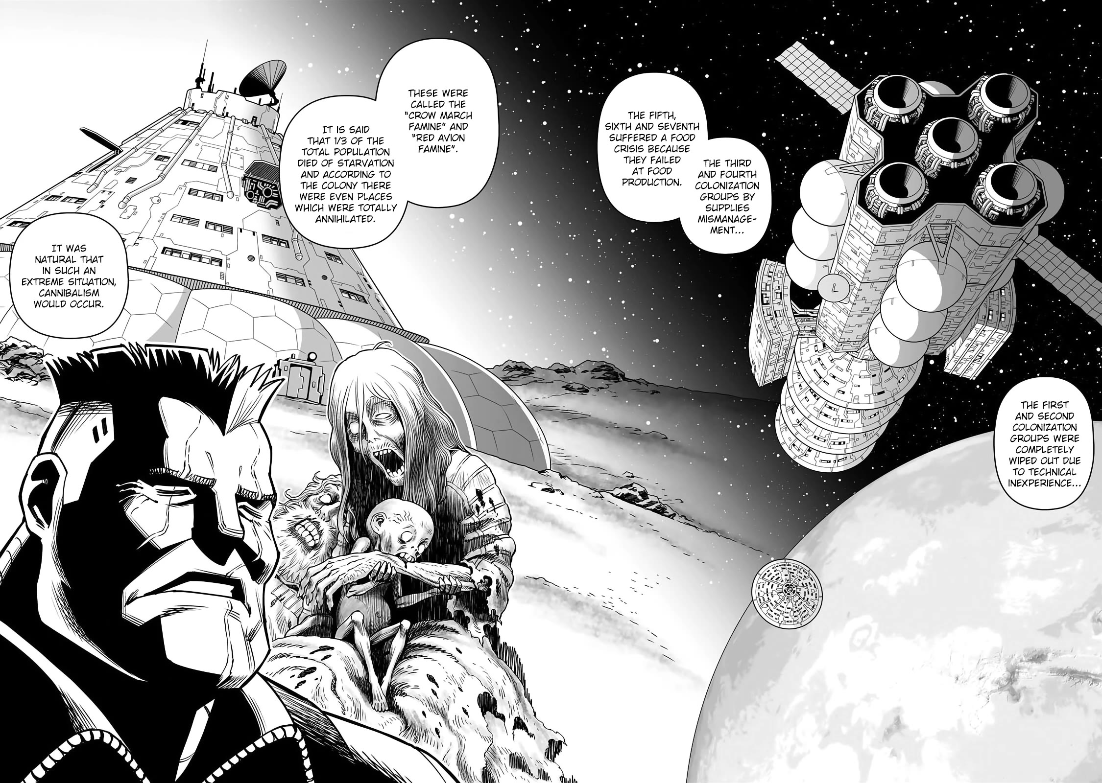 Gunnm Mars Chronicle Chapter 55.1 page 3 - Chapter 55.1: The Hexenhaus (First Part)