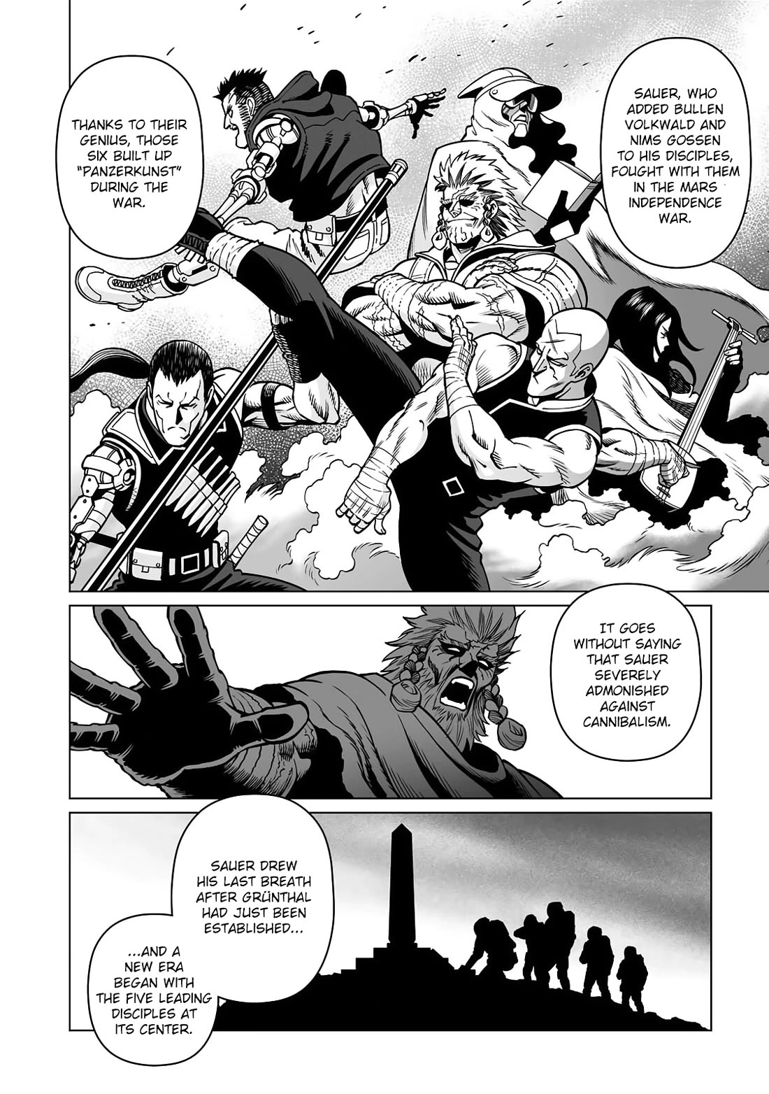 Gunnm Mars Chronicle Chapter 55.1 page 6 - Chapter 55.1: The Hexenhaus (First Part)
