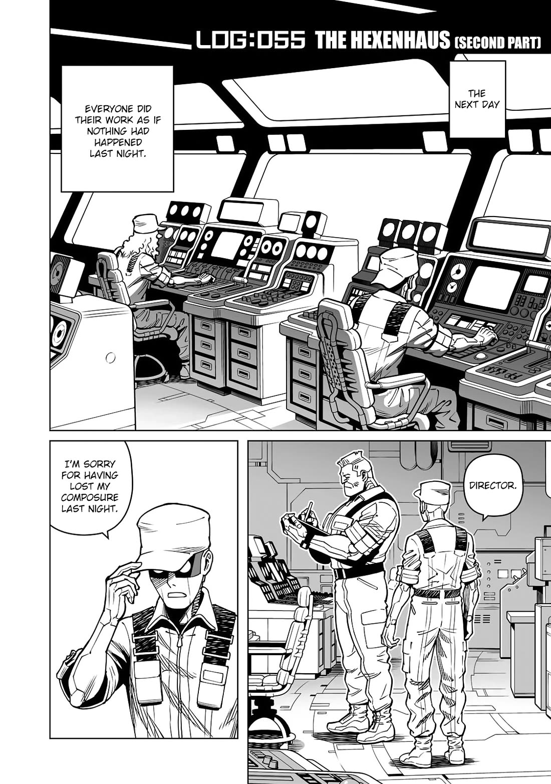 Gunnm Mars Chronicle Chapter 55.2 page 2 - Chapter 55.2: The Hexenhaus (Second Part)