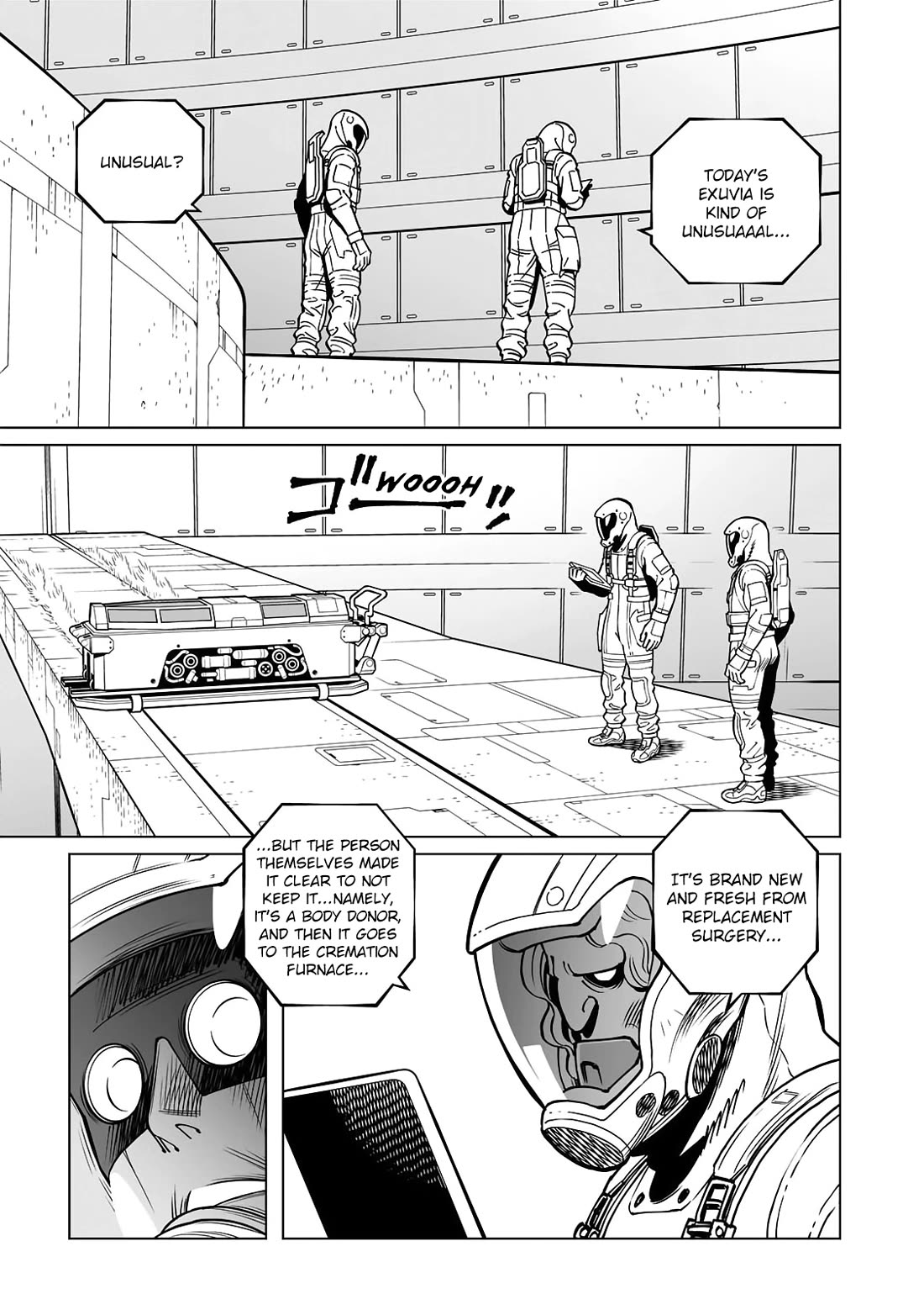 Gunnm Mars Chronicle Chapter 55.2 page 5 - Chapter 55.2: The Hexenhaus (Second Part)
