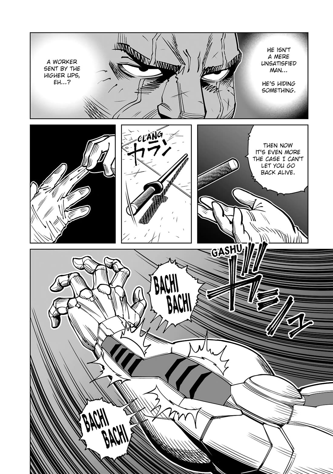 Gunnm Mars Chronicle Chapter 56.1 page 11 - Chapter 56.1: Keun Kilborn (First Part)