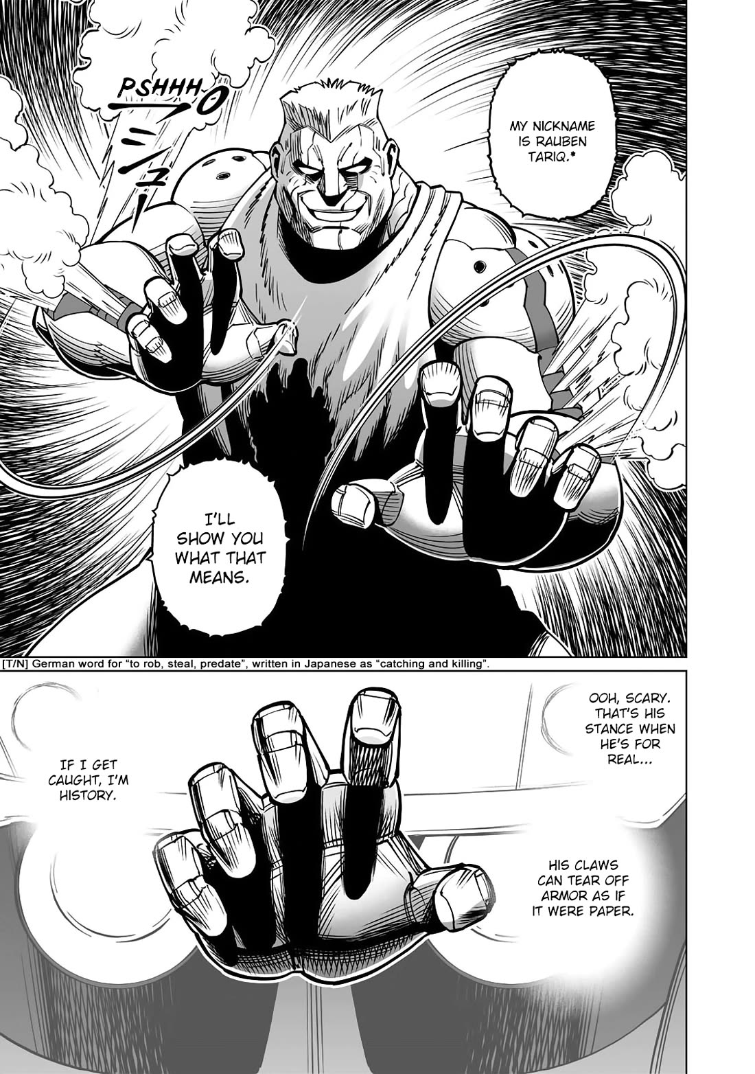 Gunnm Mars Chronicle Chapter 56.1 page 12 - Chapter 56.1: Keun Kilborn (First Part)