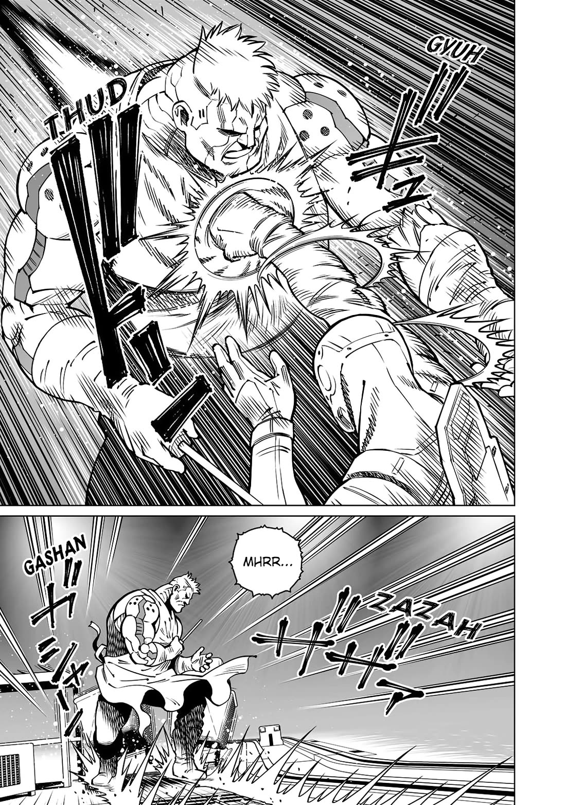Gunnm Mars Chronicle Chapter 56.1 page 8 - Chapter 56.1: Keun Kilborn (First Part)