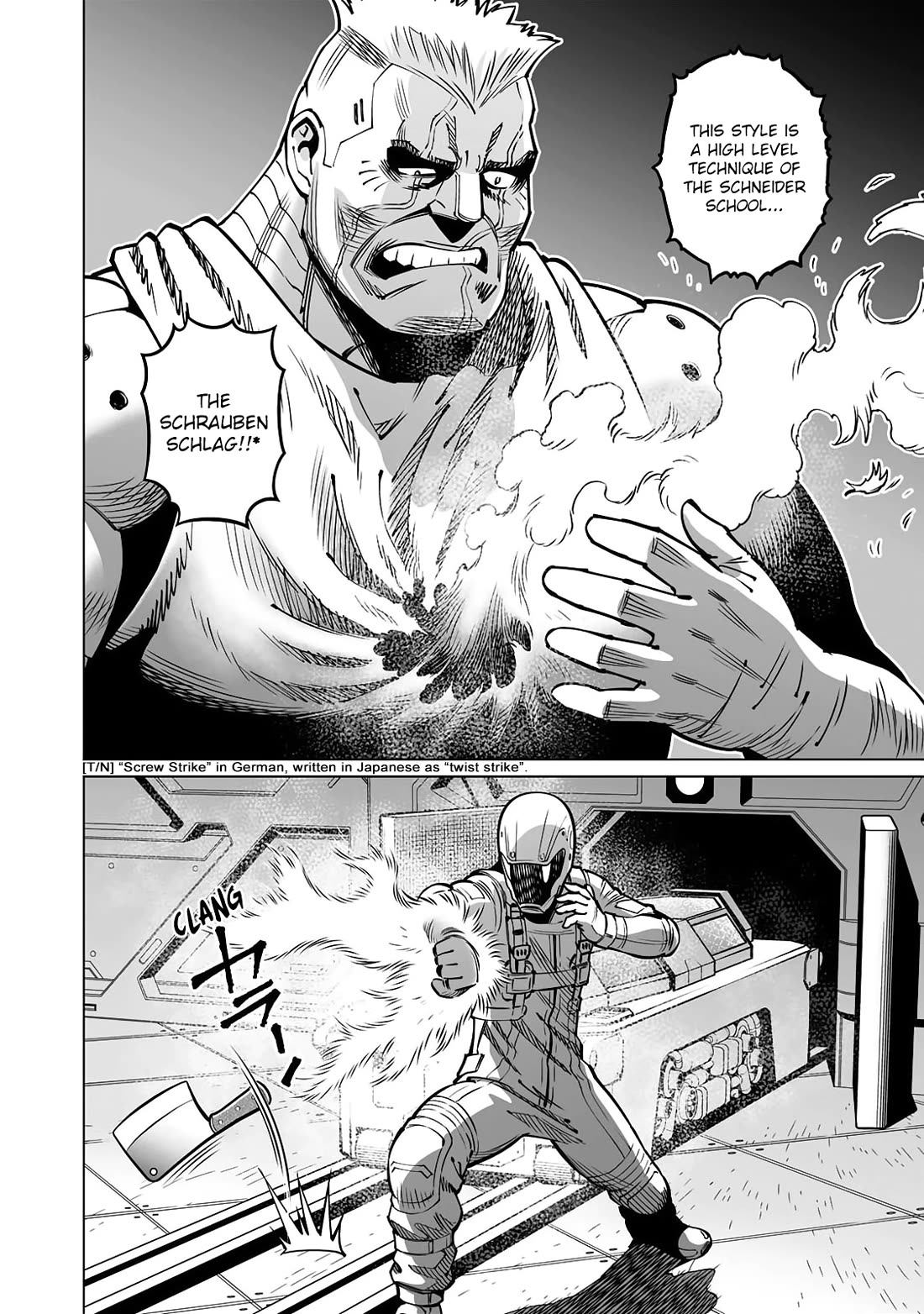 Gunnm Mars Chronicle Chapter 56.1 page 9 - Chapter 56.1: Keun Kilborn (First Part)